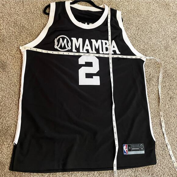 Gianna GiGi Bryant #2 Mamba Academy Black Basketball Jersey XL - Picture 6 of 7